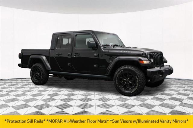 2021 Black Clearcoat Jeep Gladiator