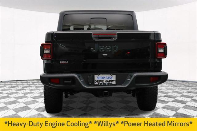 2021 Black Clearcoat Jeep Gladiator