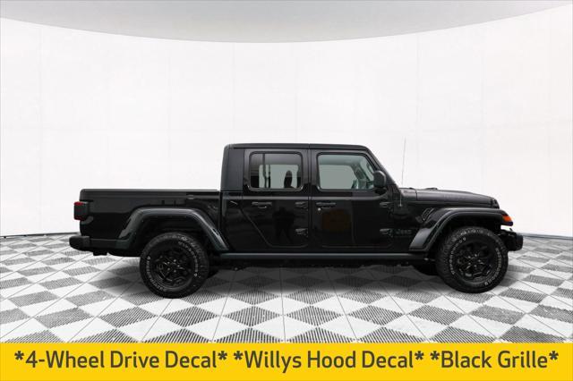 2021 Black Clearcoat Jeep Gladiator