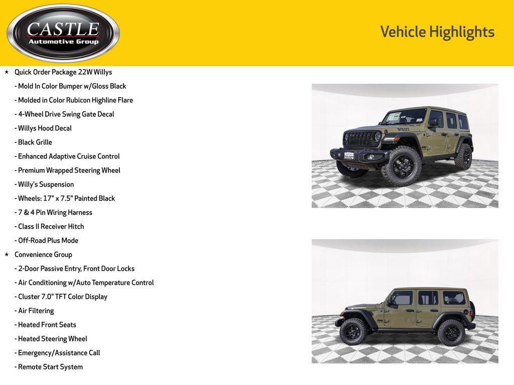 new 2026 Jeep Wrangler car, priced at $49,483