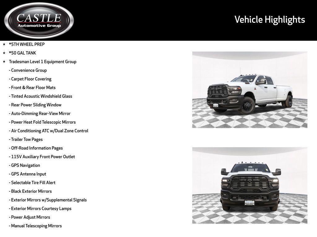 new 2026 Ram 3500 car, priced at $66,733