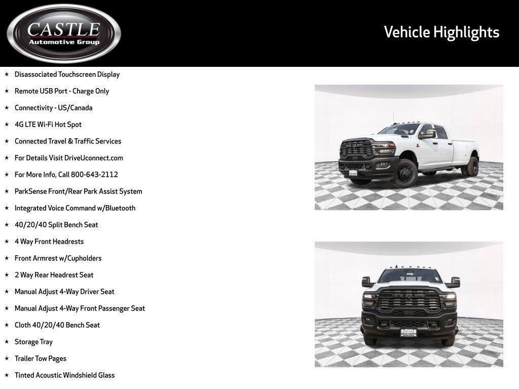 new 2026 Ram 3500 car, priced at $66,733