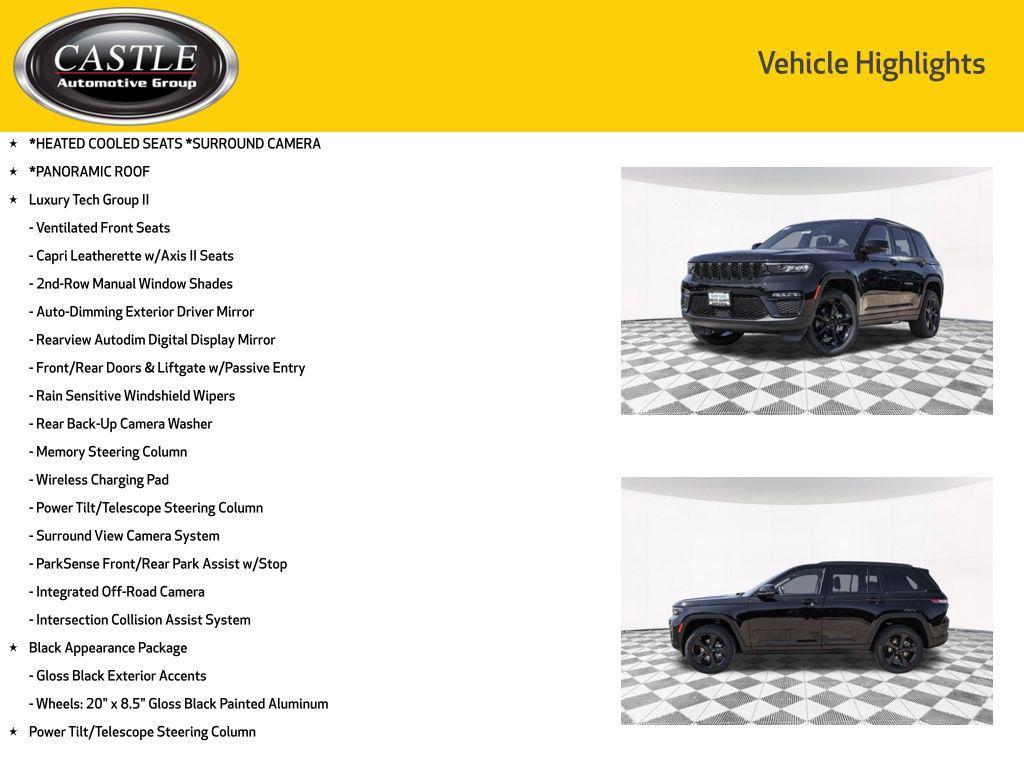 new 2025 Jeep Grand Cherokee car, priced at $46,660