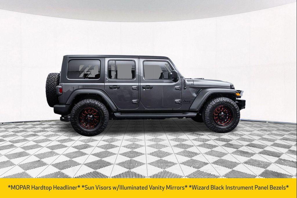 used 2021 Jeep Wrangler Unlimited car, priced at $25,877