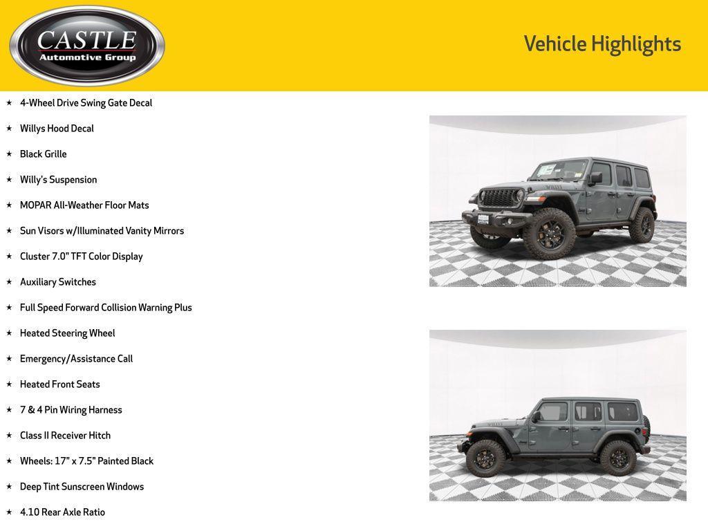 new 2026 Jeep Wrangler car, priced at $50,379