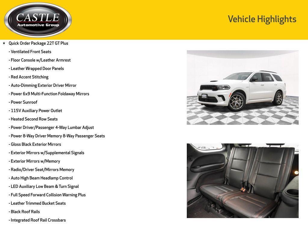 new 2026 Dodge Durango car, priced at $44,930