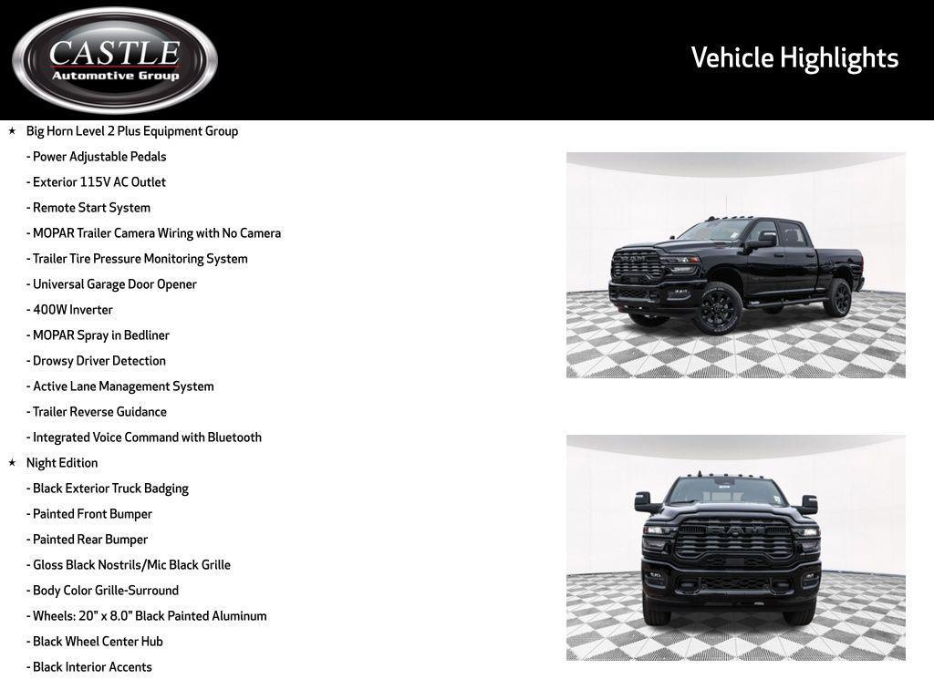 new 2026 Ram 2500 car, priced at $59,305