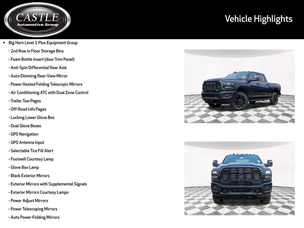 new 2026 Ram 2500 car, priced at $57,220