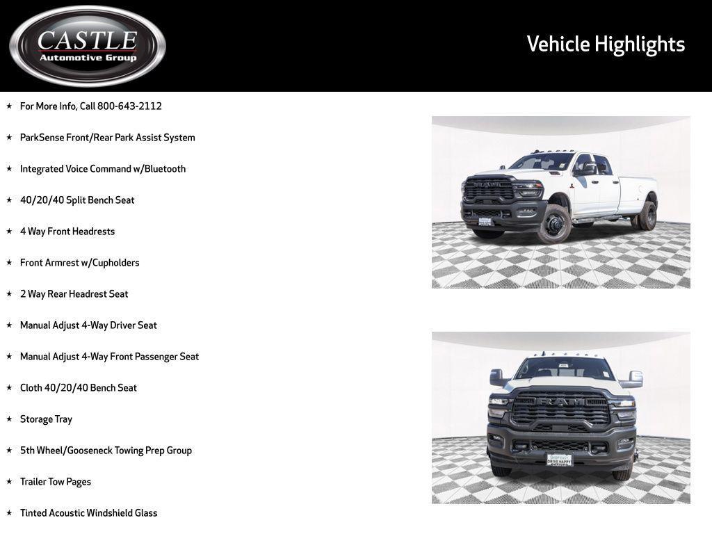 new 2026 Ram 3500 car, priced at $63,930