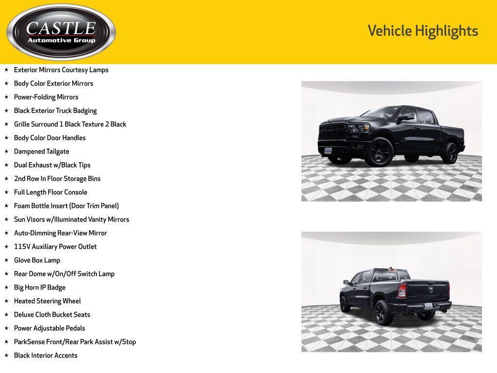 used 2020 Ram 1500 car, priced at $25,477