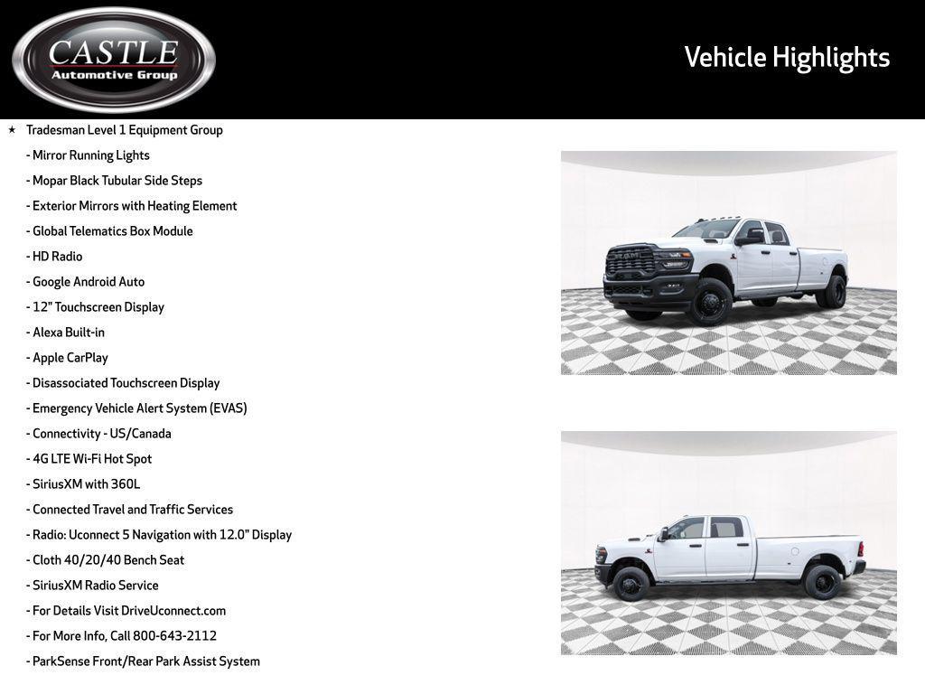 new 2026 Ram 3500 car, priced at $67,767