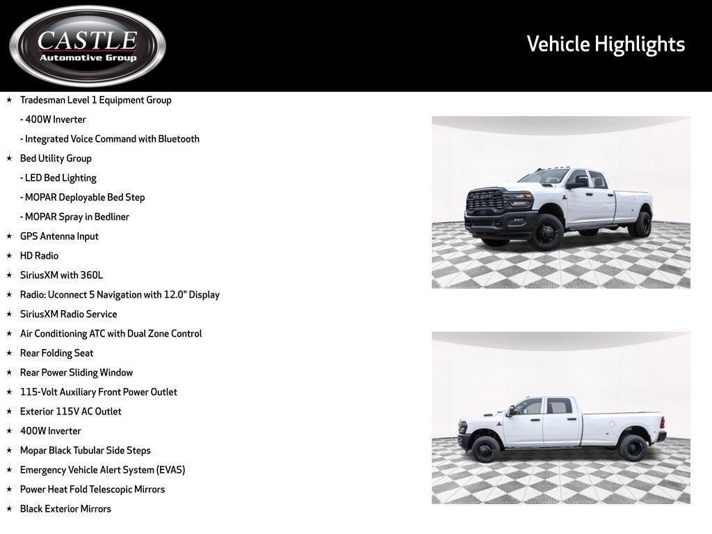 new 2026 Ram 3500 car, priced at $67,767