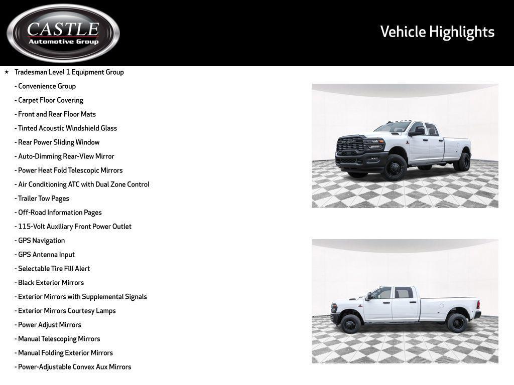 new 2026 Ram 3500 car, priced at $67,767