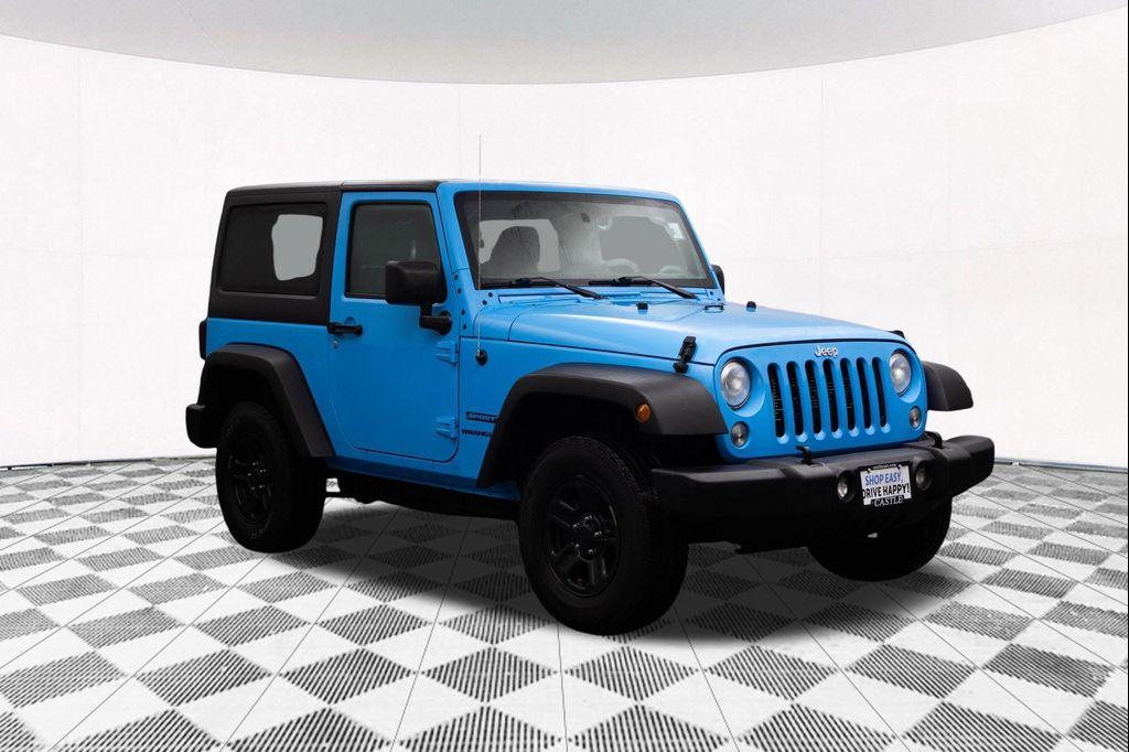 used 2017 Jeep Wrangler car, priced at $11,677