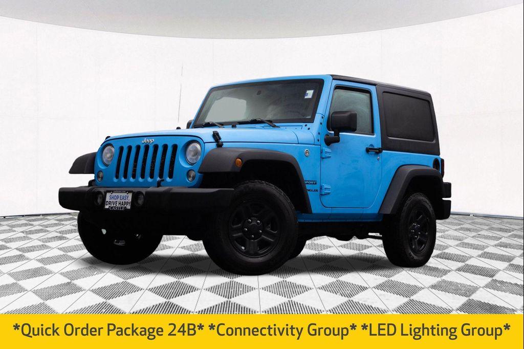 used 2017 Jeep Wrangler car, priced at $11,677