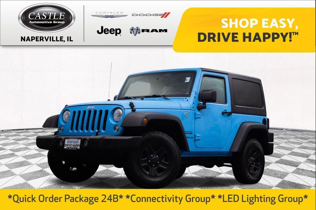 used 2017 Jeep Wrangler car, priced at $11,677