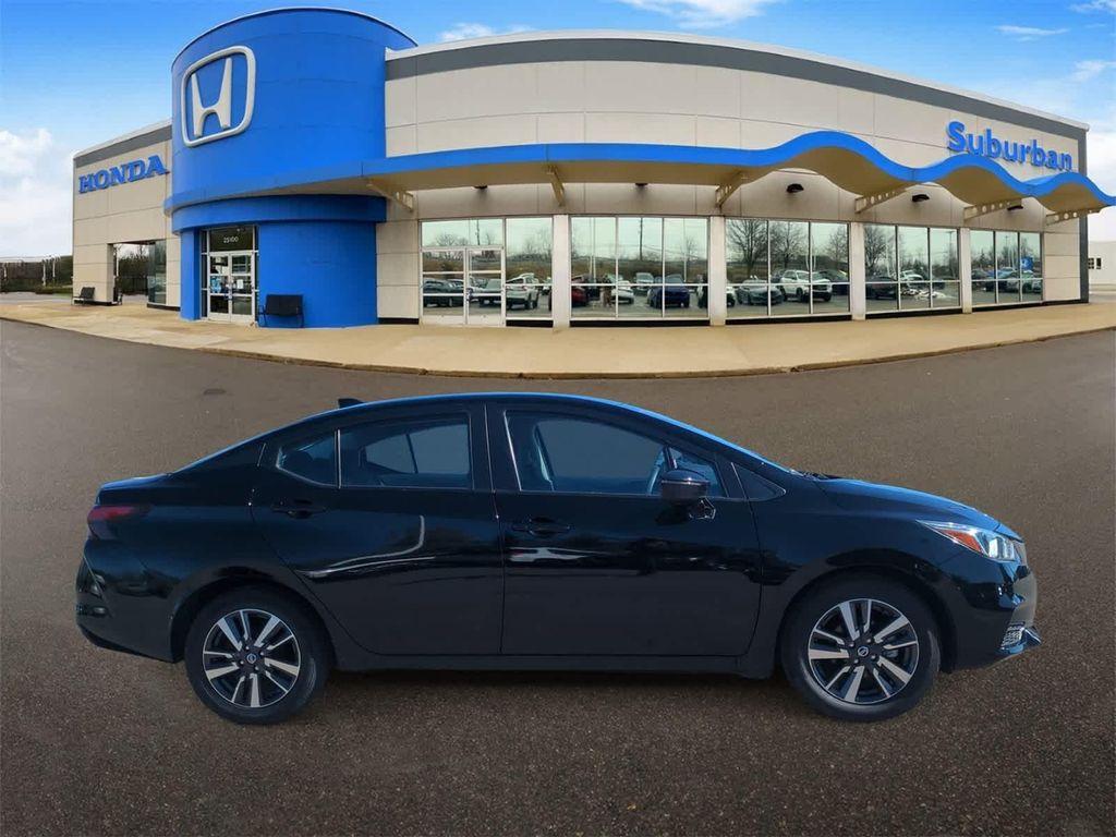 used 2021 Nissan Versa car, priced at $10,348