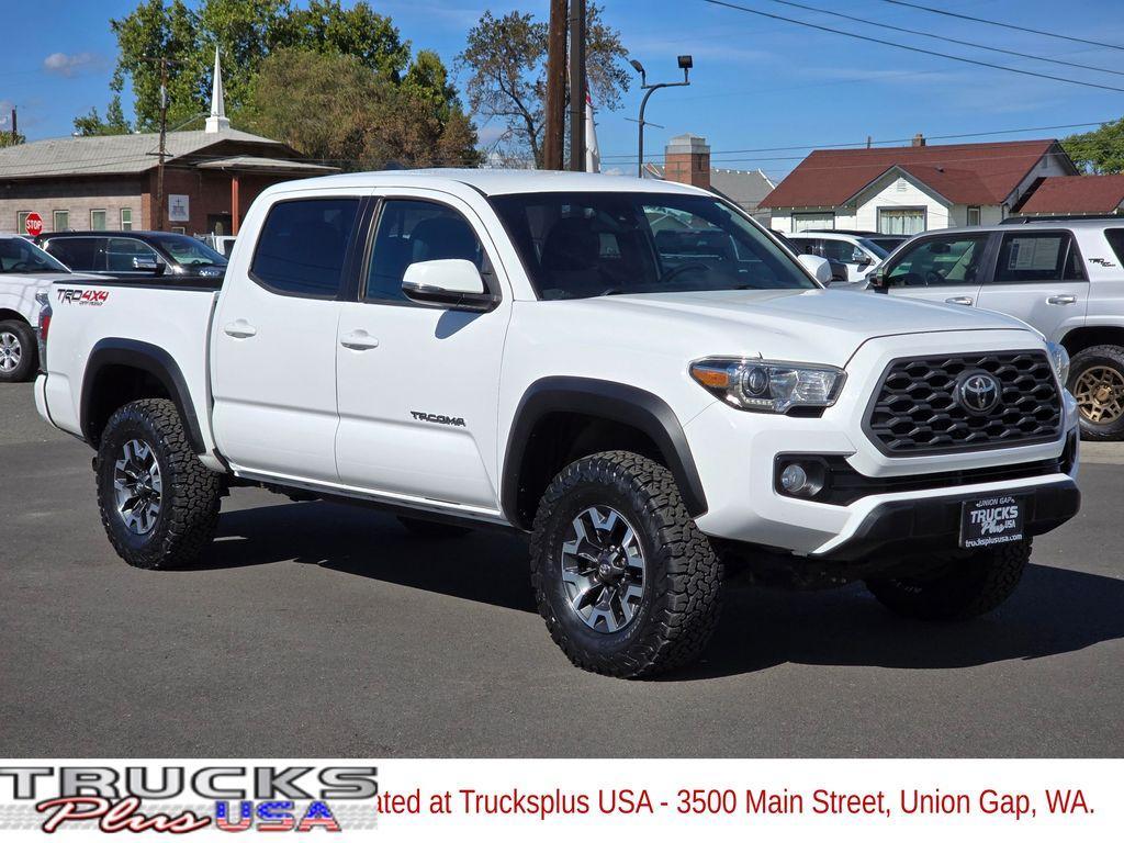 2020 White Toyota Tacoma