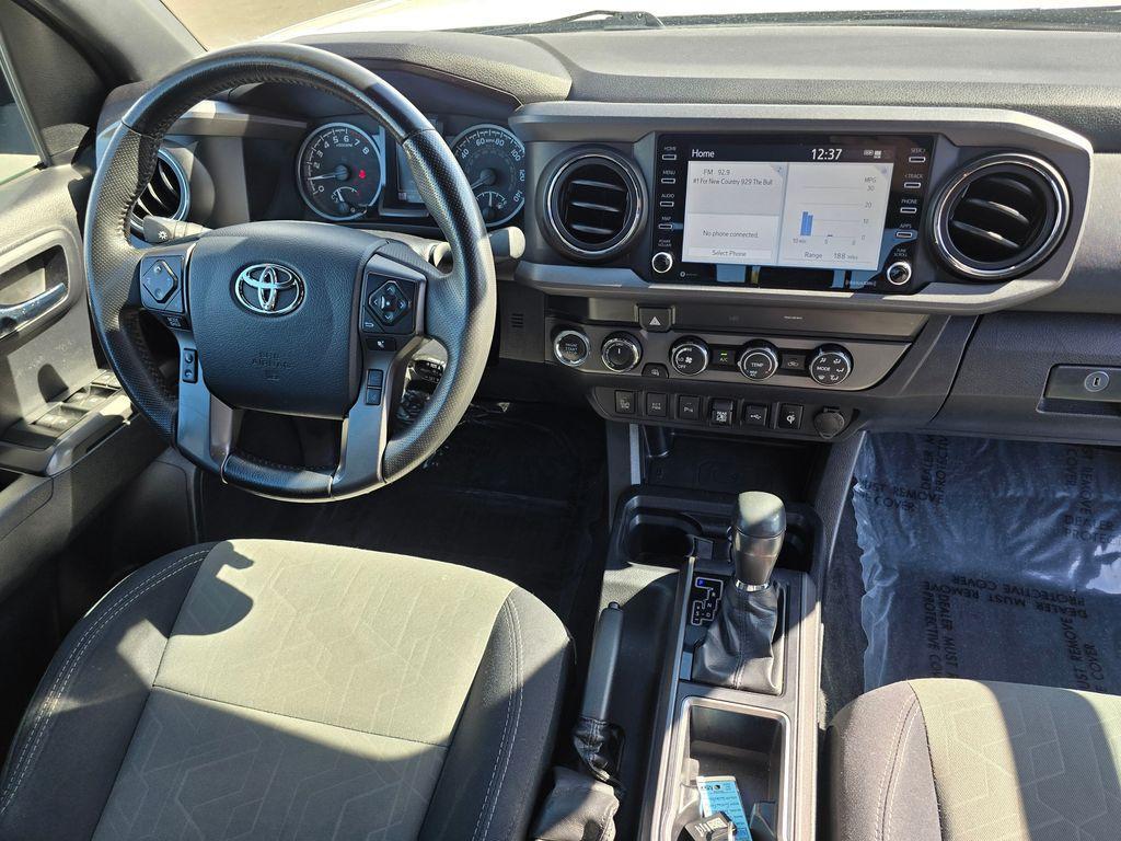 2020 White Toyota Tacoma