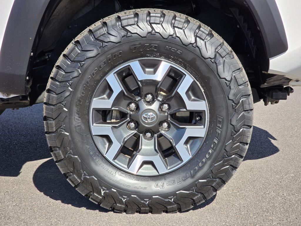 2020 White Toyota Tacoma