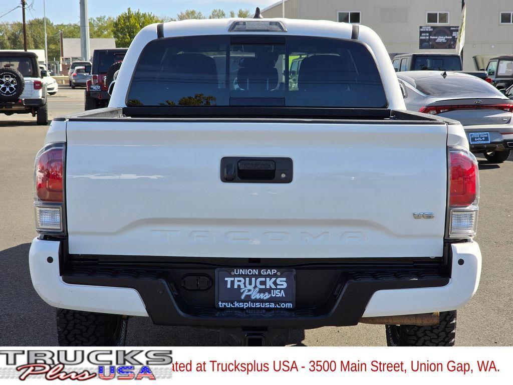 2020 White Toyota Tacoma