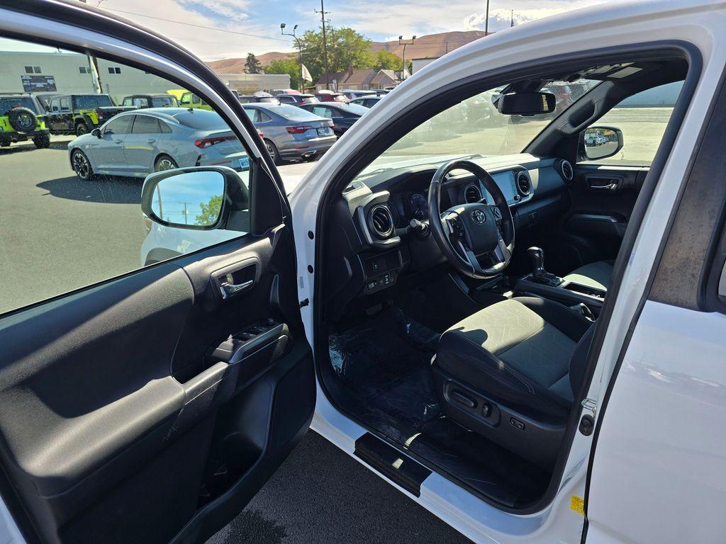 2020 White Toyota Tacoma