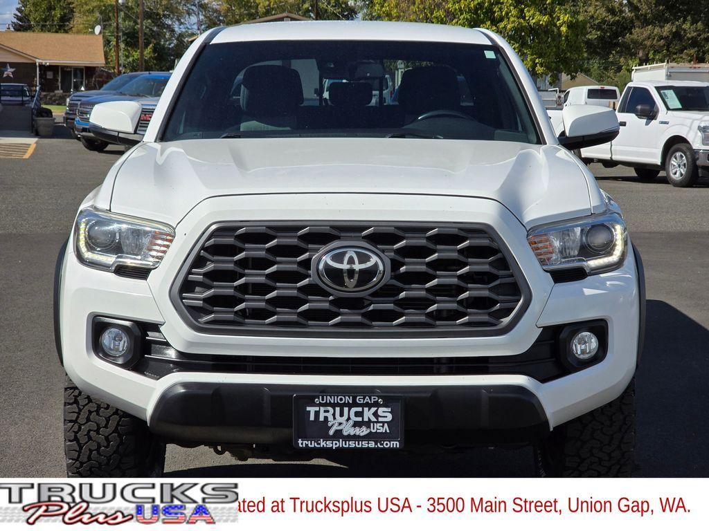 2020 White Toyota Tacoma