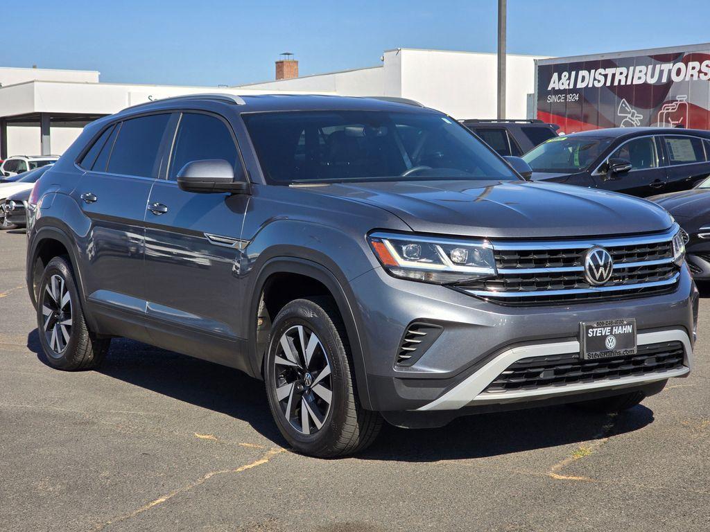 used 2022 Volkswagen Atlas Cross Sport car, priced at $21,013