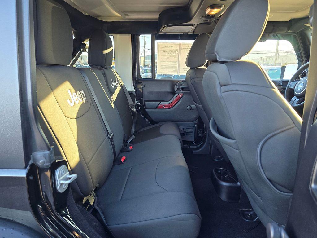 used 2015 Jeep Wrangler Unlimited car, priced at $18,708