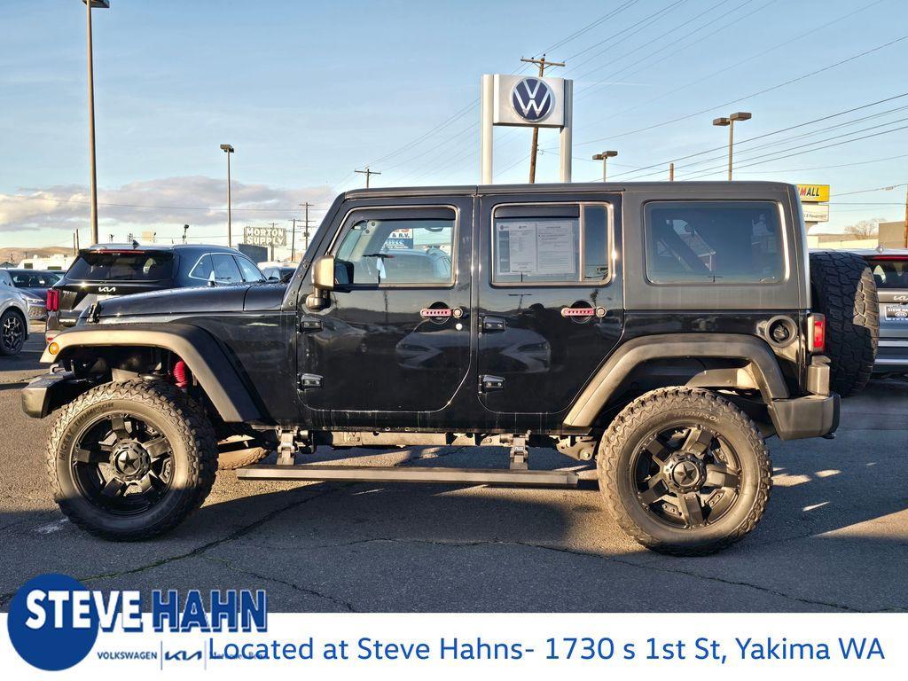 used 2015 Jeep Wrangler Unlimited car, priced at $18,708