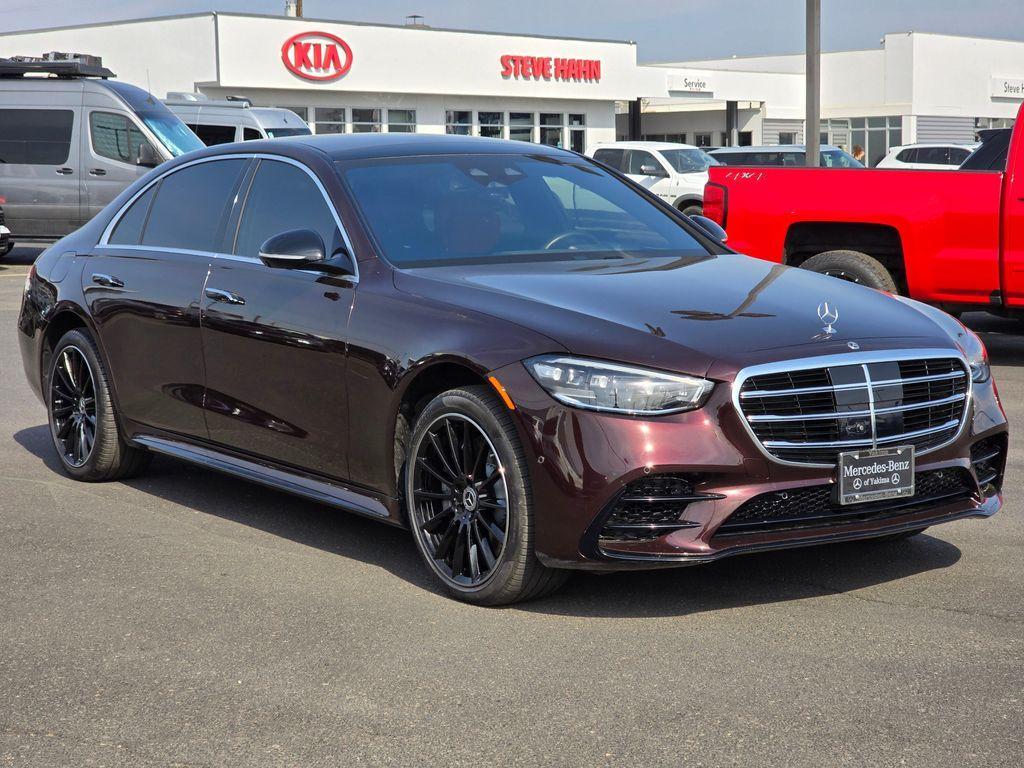 used 2022 Mercedes-Benz S-Class car, priced at $75,999