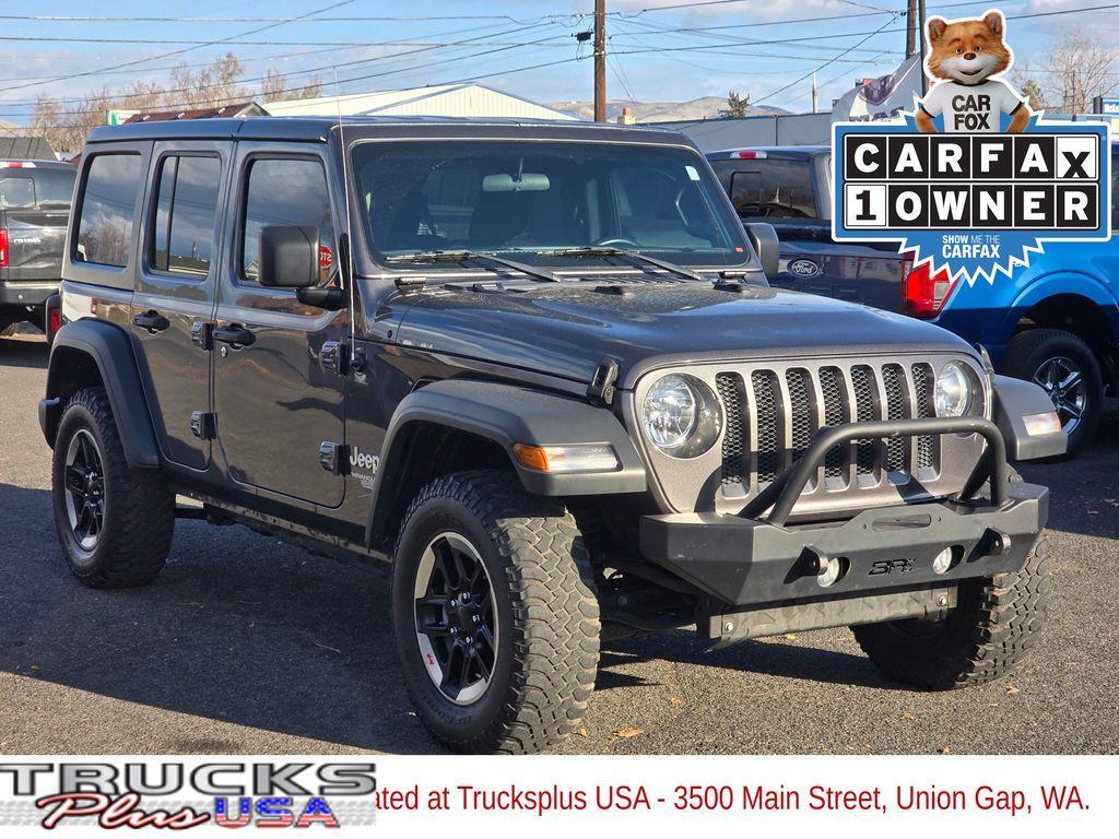used 2018 Jeep Wrangler Unlimited car, priced at $21,105