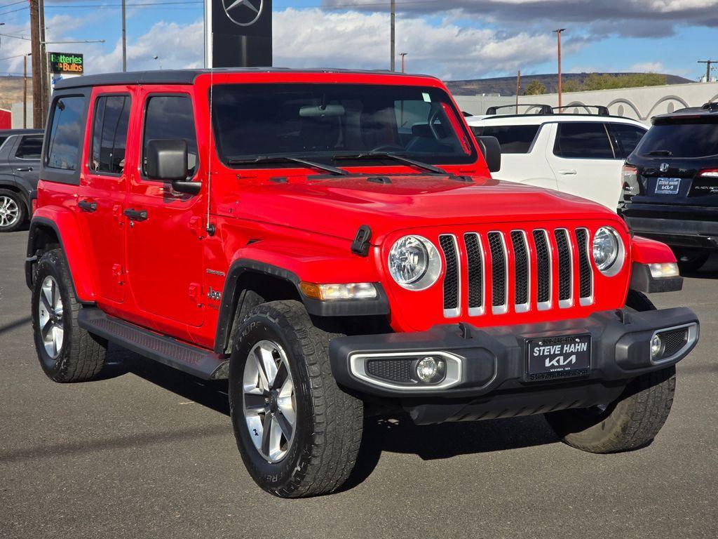 used 2020 Jeep Wrangler Unlimited car, priced at $21,817