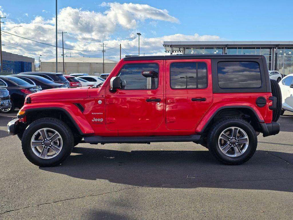 used 2020 Jeep Wrangler Unlimited car, priced at $21,817