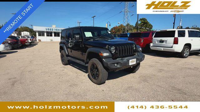 used 2020 Jeep Wrangler Unlimited car, priced at $21,706
