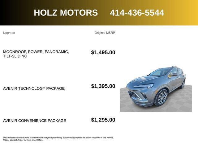 used 2024 Buick Encore GX car, priced at $27,336