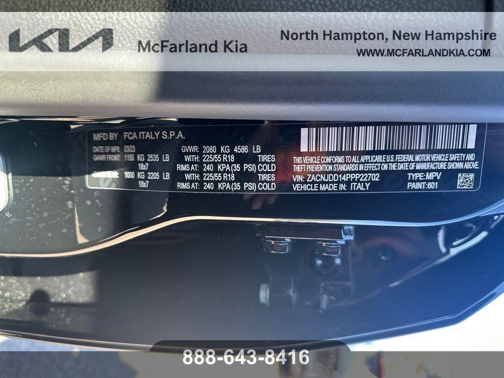 used 2023 Jeep Renegade car, priced at $20,490