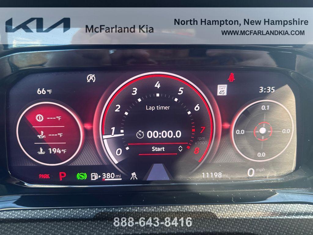used 2024 Volkswagen Golf R car, priced at $43,107