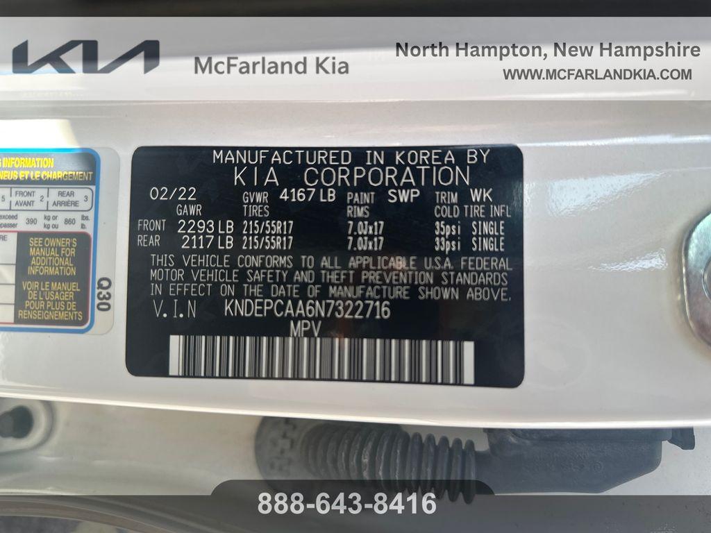 used 2022 Kia Seltos car, priced at $19,621