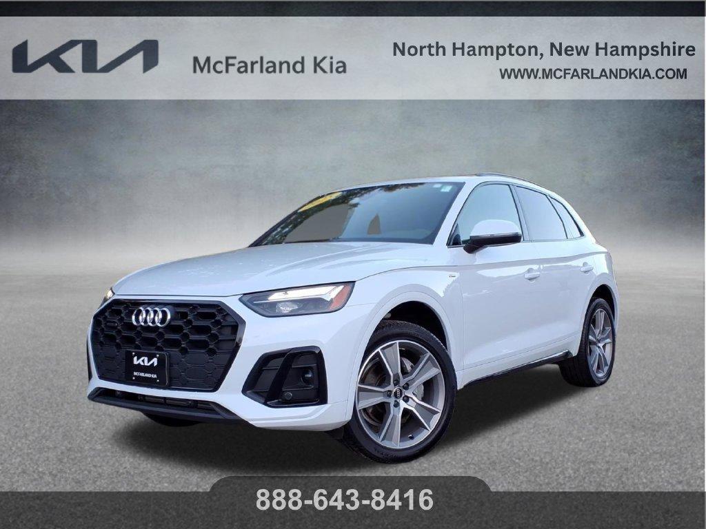 2025 Audi Q5 in Glacier White Metallic for sale in the USA