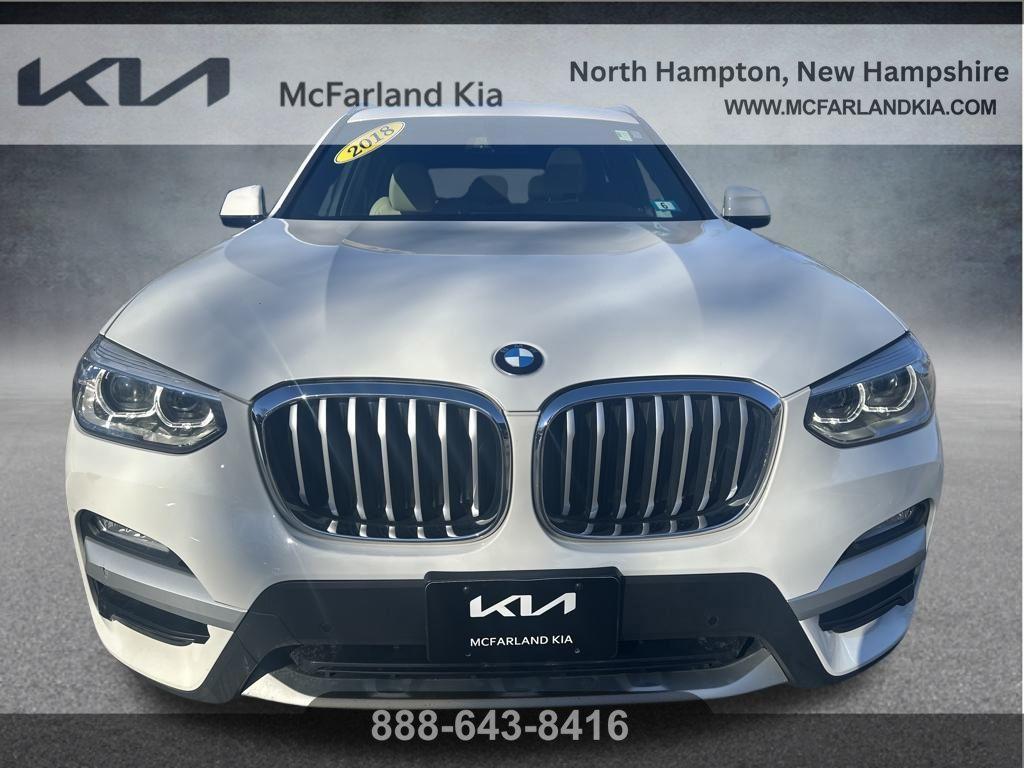 used 2018 BMW X3 car, priced at $18,668