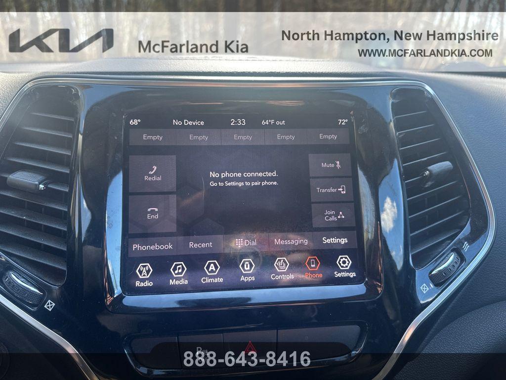 used 2019 Jeep Cherokee car, priced at $16,868