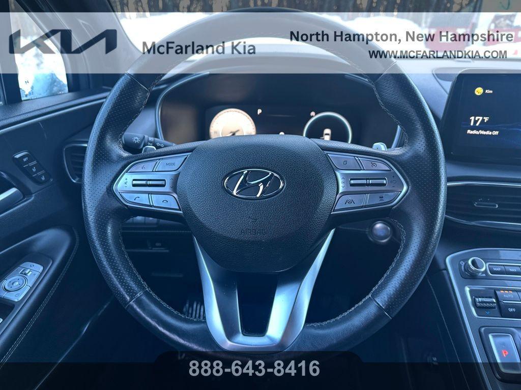 used 2022 Hyundai Santa Fe car, priced at $17,995