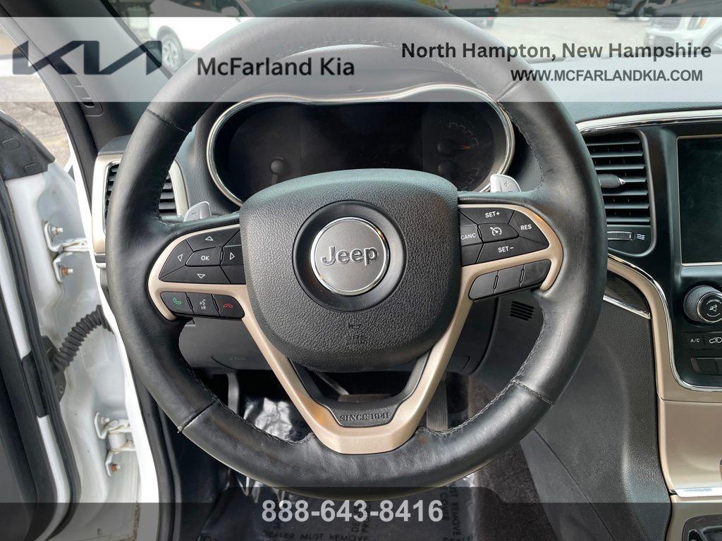 used 2017 Jeep Grand Cherokee car, priced at $14,586