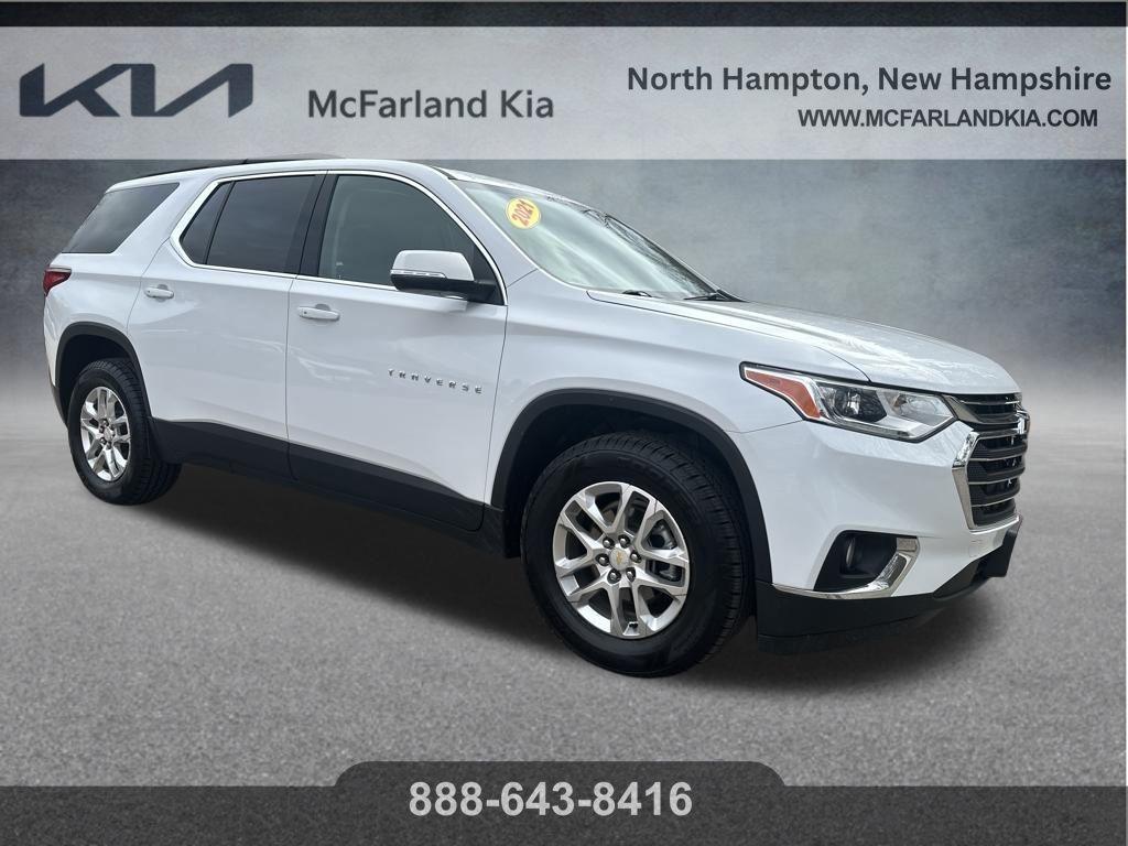 used 2021 Chevrolet Traverse car, priced at $18,932