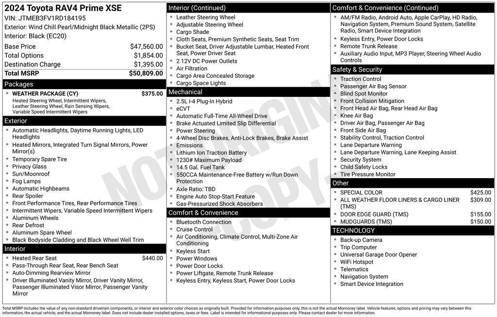 used 2024 Toyota RAV4 Prime car, priced at $41,474