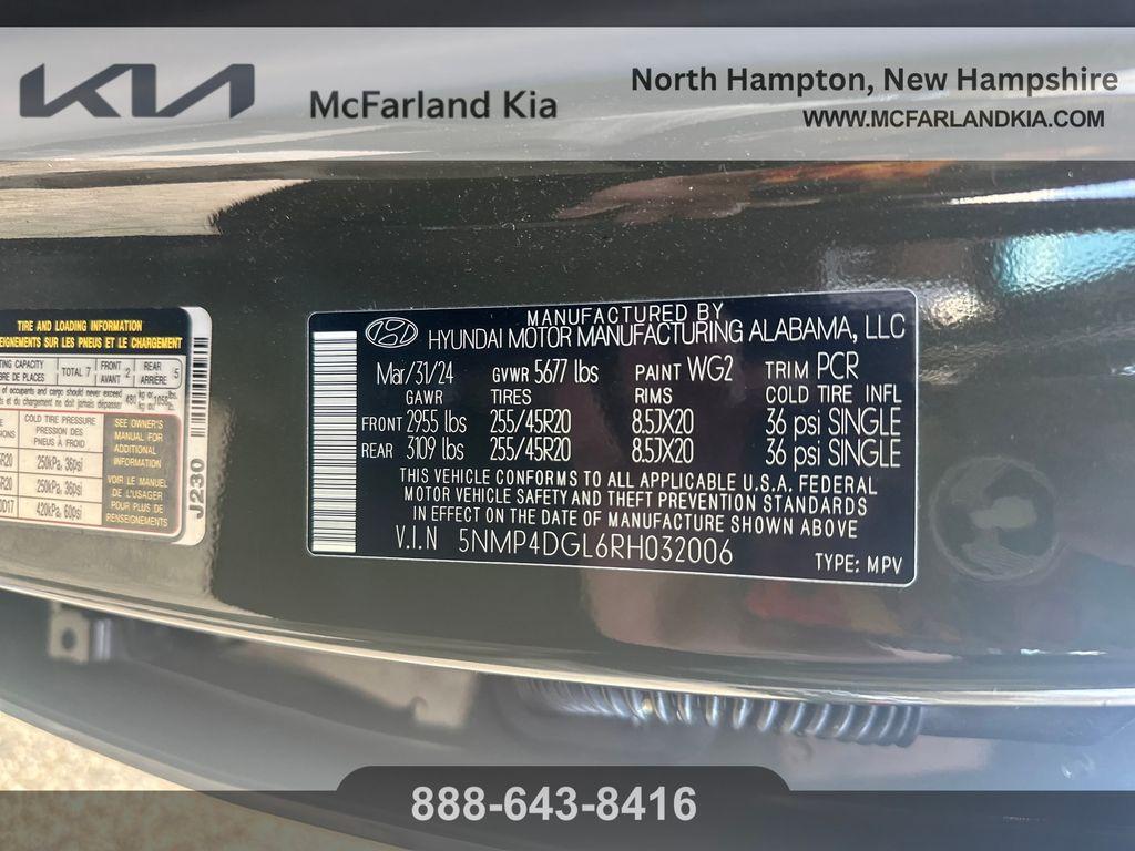 used 2024 Hyundai Santa Fe car, priced at $34,180