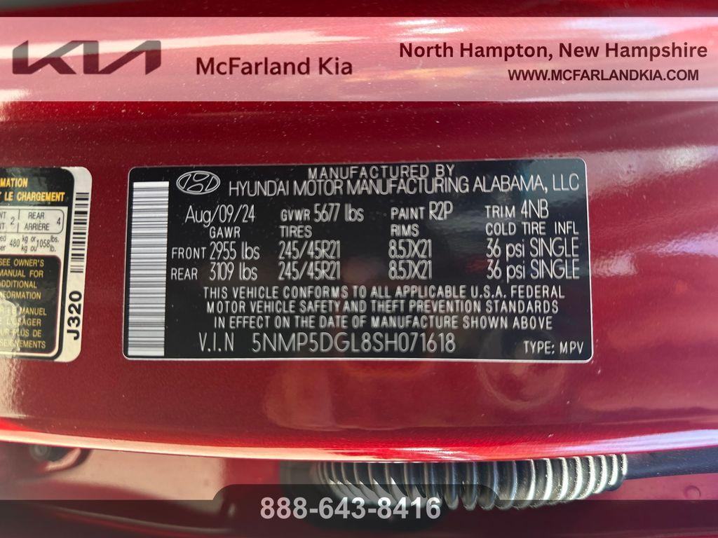 used 2025 Hyundai Santa Fe car, priced at $40,960