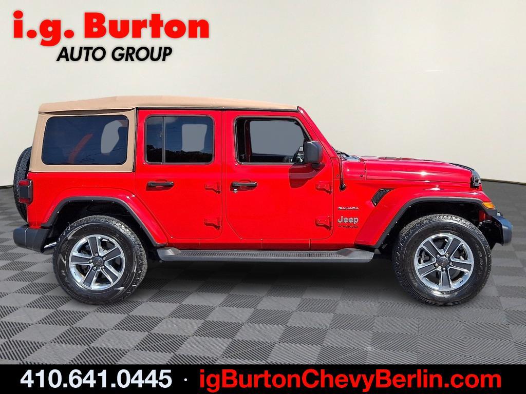 used 2022 Jeep Wrangler Unlimited car, priced at $35,900