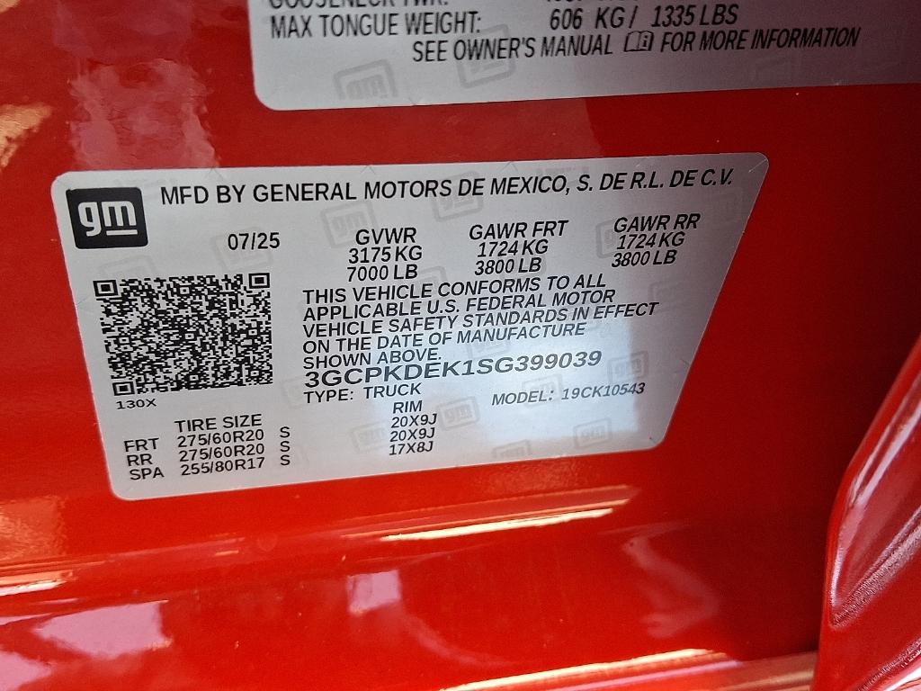 new 2025 Chevrolet Silverado 1500 car, priced at $48,800